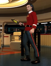 Space Fleet Uniform (M4) (for Poser)